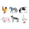 Набор фигурок Miniso Animal Figures Farm, 6 шт
