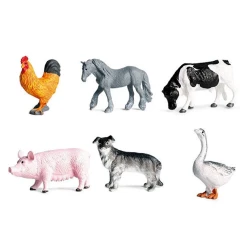 Fiqur dəsti Miniso Animal Figures Farm, 6 əd