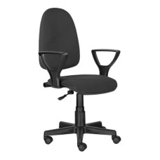 Ofis üçün kreslo 3810034, dəri, 100х60х40 sm, qara