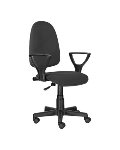 Ofis üçün kreslo 3810034, dəri, 100х60х40 sm, qara