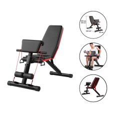 Çoxfunksiyalı skamya Gymnic 2154, qara