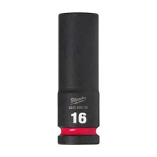 Zərbəli başlıq Milwaukee SHW deep 1/2 16 mm