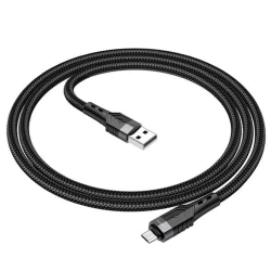 Кабель Borofone USB to MicroUSB, Black