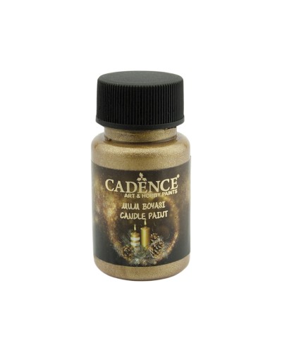 Şamlar üçün boya Cadence Candle Paint 2150 Antique Gold 50 ml