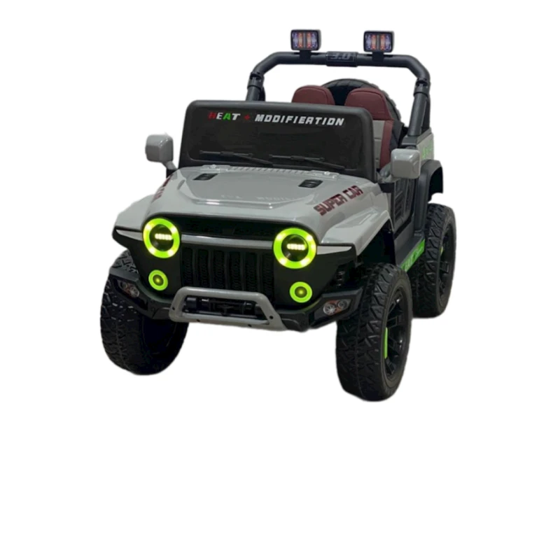 Uşaq elektrik avtomobili Jeep ST30-GREY