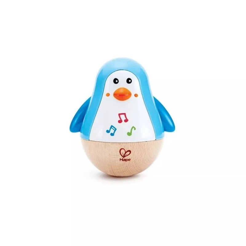 Развивающая игрушка Hape Penguin, 12.6x11.6 см, 6+ мес