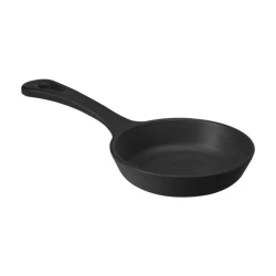 Сковородка Lava, черная, чугун, 20 см