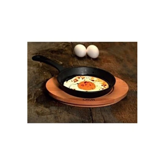 Tava Lava, qara, çuqun, 20 sm Tava Lava, qara, çuqun, 20 sm