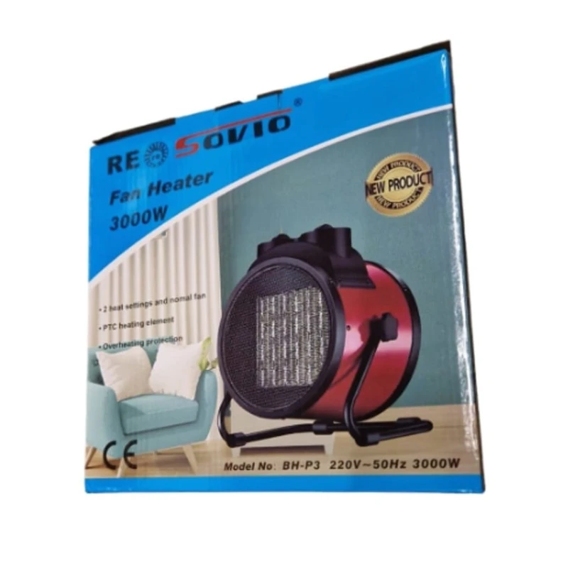 Qızdırıcı ventilyator Resovio BH-93 3000W