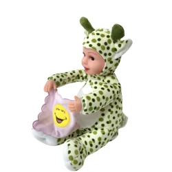 Yumşaq oyuncaq Peekaboo Bl330, yaşıl, 3+ yaş