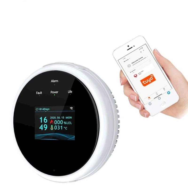 Qaz sızma sensoru Tuya Wi-Fi Gas Lpg Leak Sensor (ST_8013752999326) Qaz sızma sensoru Tuya Wi-Fi Gas Lpg Leak Sensor (ST_8013752999326)