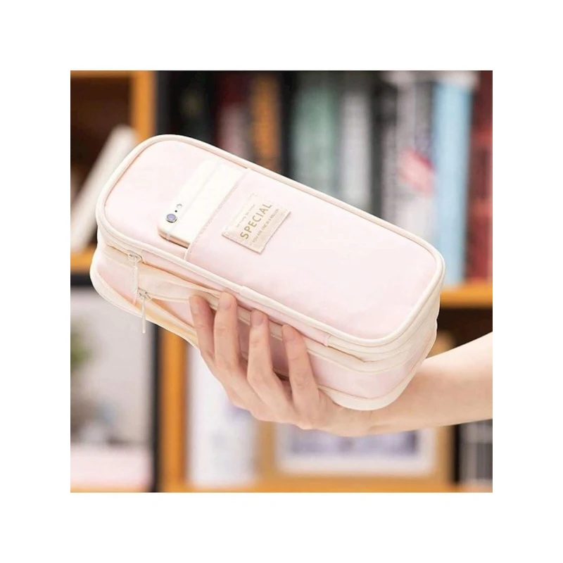 Школьный пенал INM1108, розовый Школьный пенал INM1108, розовый