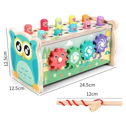 Интерактивная игрушка Сова, 1-3 года, разноцветная Интерактивная игрушка Сова, 1-3 года, разноцветная