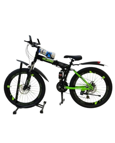 Velosiped Velocruz Velo_gr24, yaşıl/qara, ölçü 24
