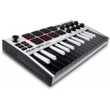 MIDI Controller AKAI MPK Mini MK3 White - MPK MINI 3W