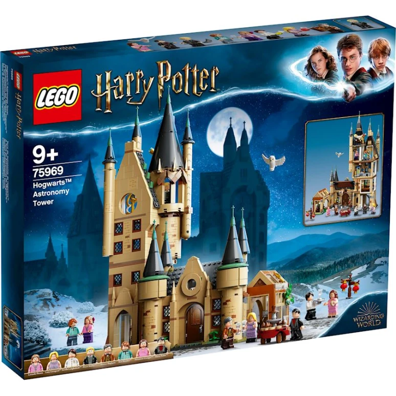 Конструктор LEGO Harry Potter Hogwarts Astronomy Tower 75969, 9+ лет, 971 элемент