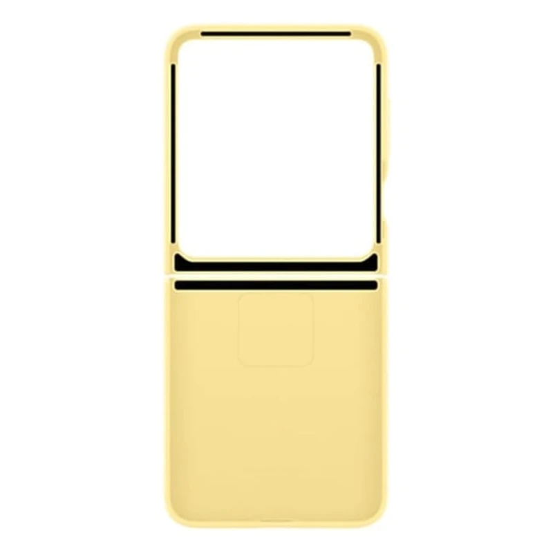 Чехол Samsung для Galaxy Z Flip6 Silicone Case for B6 Yellow (EF-PF741TYEGRU)