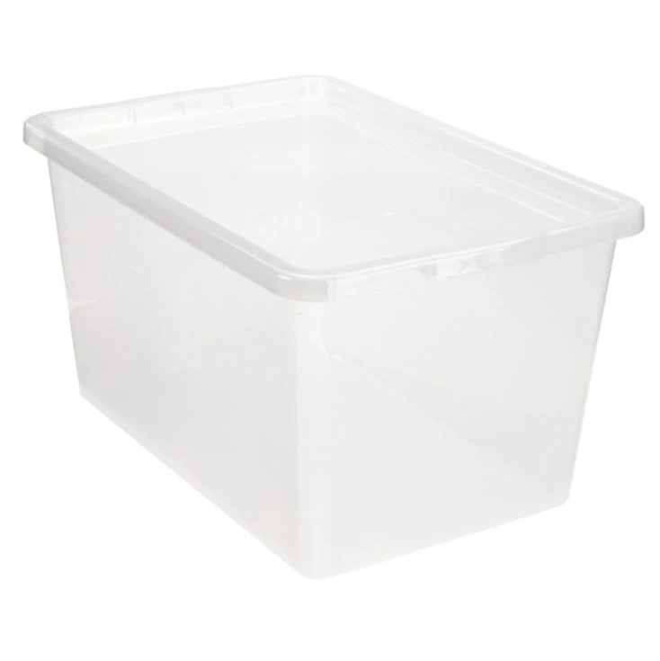 Контейнер JYSK Basic Box 52 л, прозрачный