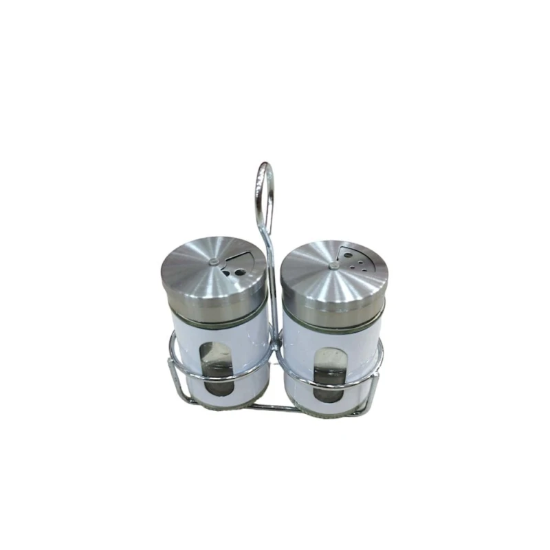 Набор солонок GH43, 2 шт, белый, 8х5 см