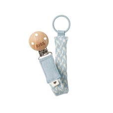 Əmzik tutacağı BIBS Paci Braid Blue/Ivory