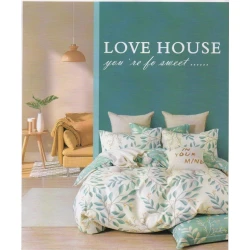 Yataq dəsti First Home SHA-0000586, yarpaqlar, 2 yorğan üzü 160x220 sm, mələfə 250x240 sm, yastıq üzü 50x70 sm 2 əd, ailəvi, pambıq, yaşıl/ağ Yataq dəsti First Home SHA-0000586, yarpaqlar, 2 yorğan üzü 160x220 sm, mələfə 250x240 sm, yastıq üzü 50x70 sm 2 əd, ailəvi, pambıq, yaşıl/ağ