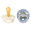 Набор пустышек BIBS x Liberty Colour Eloise, размер 2, 6-18 месяцев, слоновая кость/голубой, 2 шт