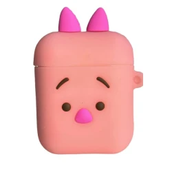 Qulaqlıq üçün çexol Airpods 2 donuz şəklində