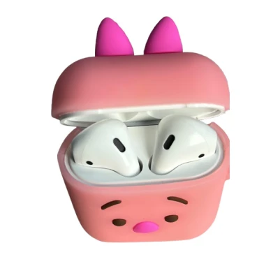 Чехол для наушников Airpods 2 в виде свинки