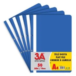 Папка-скоросшиватель 3A (2058) - голубой