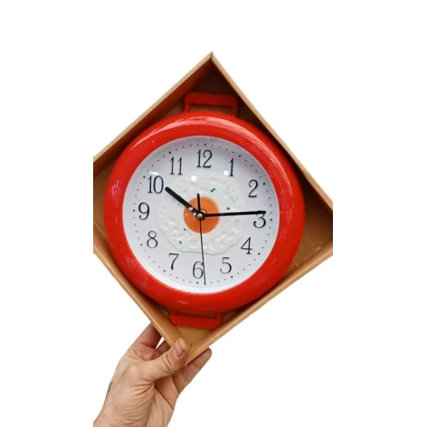 Настенные часы SS-190, красные, 30 см Настенные часы SS-190, красные, 30 см