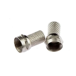 Yivli F-port Tek-is elektrik F660 koaksial kabel üçün RG-6