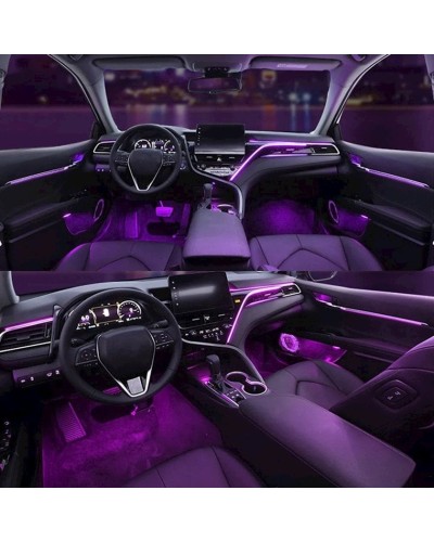 Avtomobil salonu işıqlandırması Toyota Camry H co-pilot