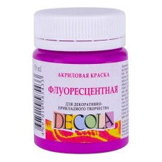 Akril fluoressent boya Decola 610, Bənövşəyi orta, 50 ml