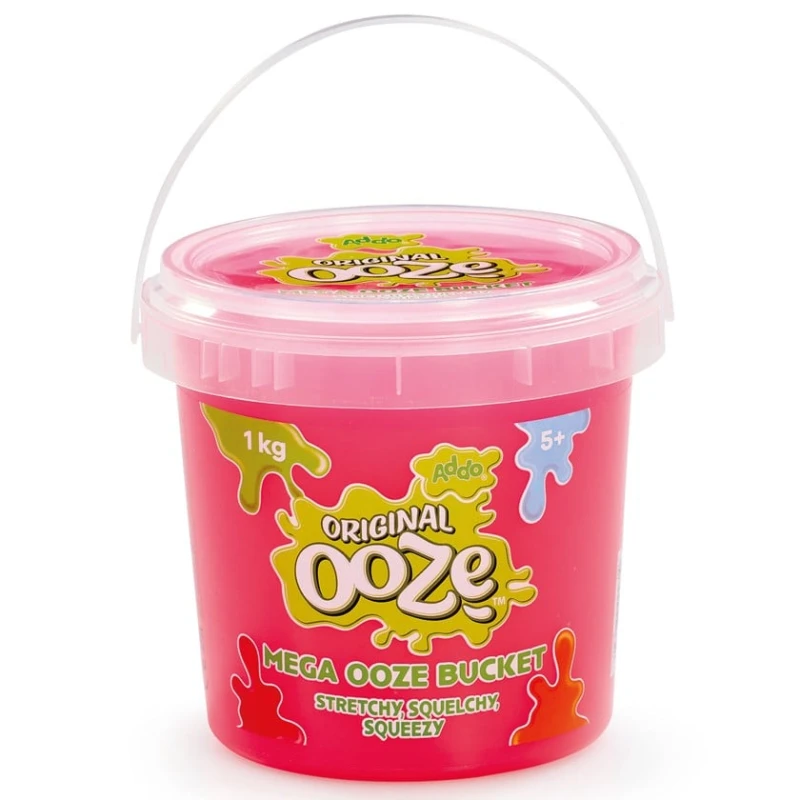 Слайм Ooze Original Bucket, розовый, 1 кг