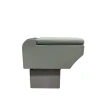 Avtomobil üçün qoltuqaltı Luxury Armrest Box, boz