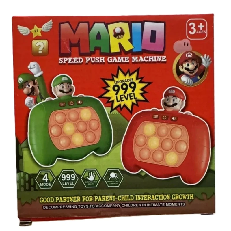 Интерактивная игрушка-антистресс Mario, 3+ лет