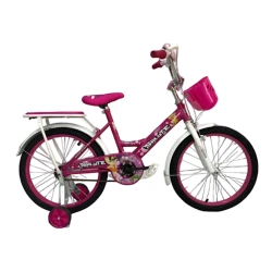 Uşaq velosipedi Salute 624, çəhrayı/ağ