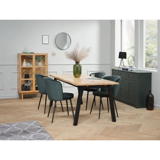 Зеркало JYSK Marstal 50 см, черный Зеркало JYSK Marstal 50 см, черный