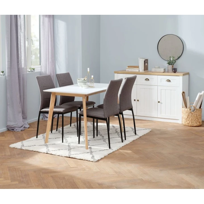 Зеркало JYSK Marstal 50 см, черный Зеркало JYSK Marstal 50 см, черный