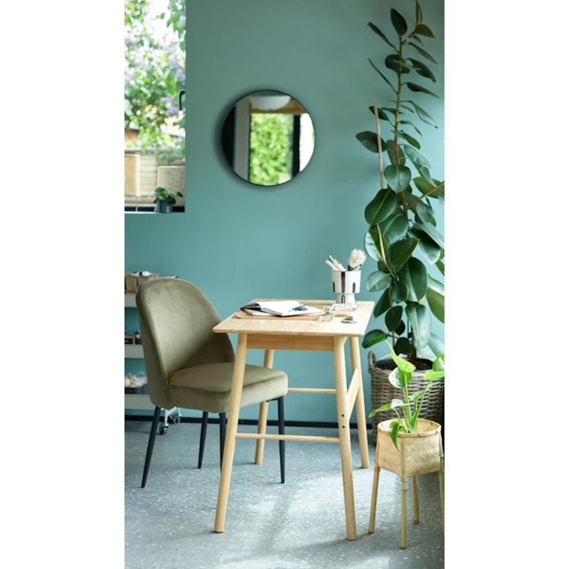 Зеркало JYSK Marstal 50 см, черный Зеркало JYSK Marstal 50 см, черный