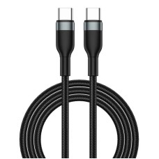 Кабель Wiwu Wi-C017 Type-C to Type-C 100W 1.2 m, Black