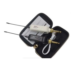 Gitara üçün simsiz səs ötürücü, 6,35 mm, UHF, 5 kanal, 20 m, qara - ARU-03