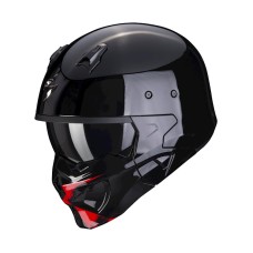 Motosiklet dəbilqəsi Scorpion Covert-X Tanker Black-Red, ölçü L, qara/qırmızı