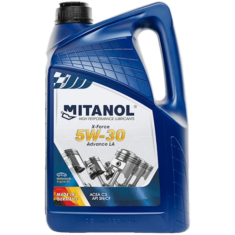 Моторное масло Mitanol X-Force 5W-30 Advance LA, 4 л Моторное масло Mitanol X-Force 5W-30 Advance LA, 4 л