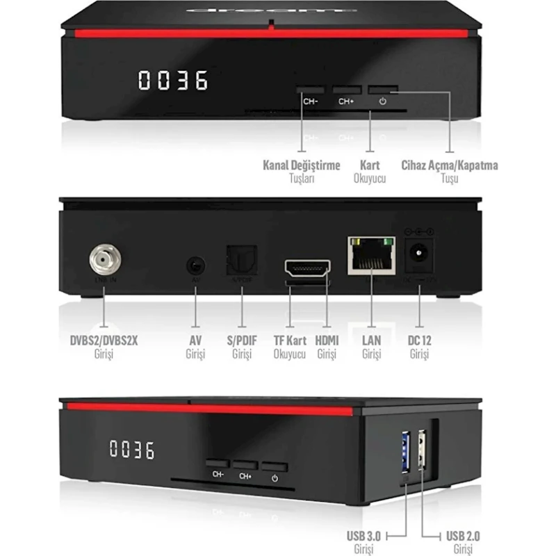 ТВ-приставка DreamStar DRM-A5 ТВ-приставка DreamStar DRM-A5