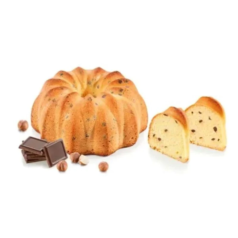 Форма для кекса Tescoma Delicia, силикон, оранжевая, 24 см