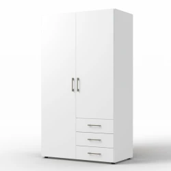 Шкаф Art Mebel Art-80-9, ЛДСП, белый, 50х80х210 см