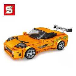 Konstruktor SY Famous Car 5116 Toyota Supra, 6+ yaş, 337+ hissə