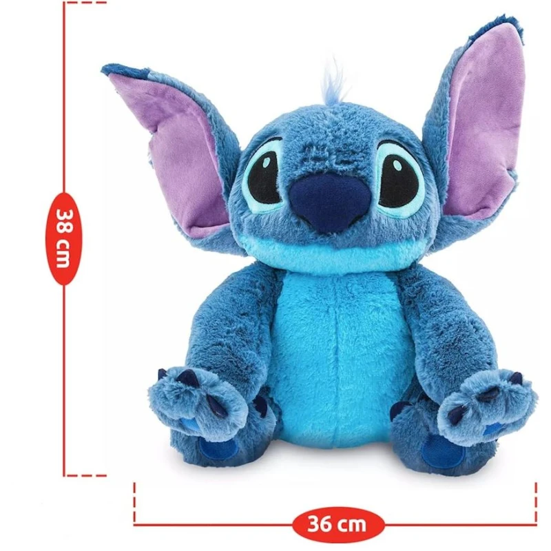 Yumşaq oyuncaq babytoys_964, peluş, göy, 40 sm