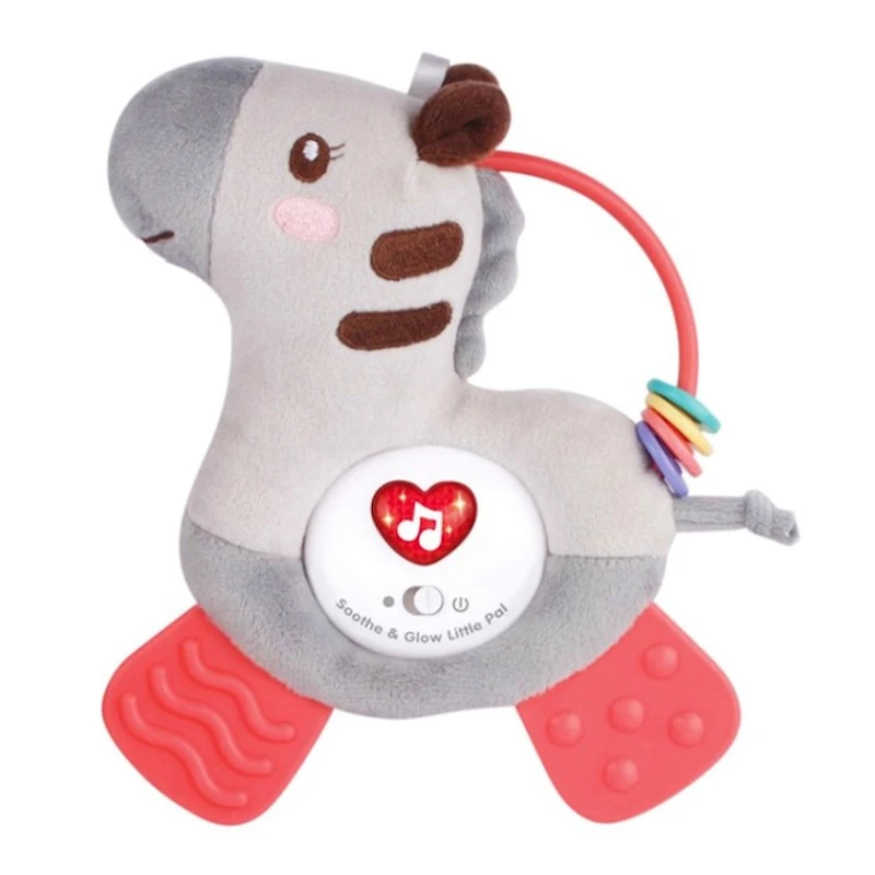 Музыкальная погремушка Sunlike Зебра с прорезывателем для зубов, пластик/текстиль, 19x16.5x5 см Музыкальная погремушка Sunlike Зебра с прорезывателем для зубов, пластик/текстиль, 19x16.5x5 см